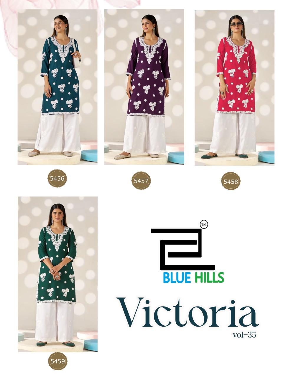Blue hills victoria vol 35 kurti wholesale market in delhi